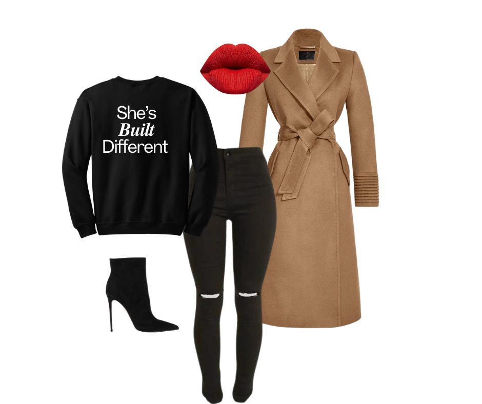 She Rises in courage Crewneck