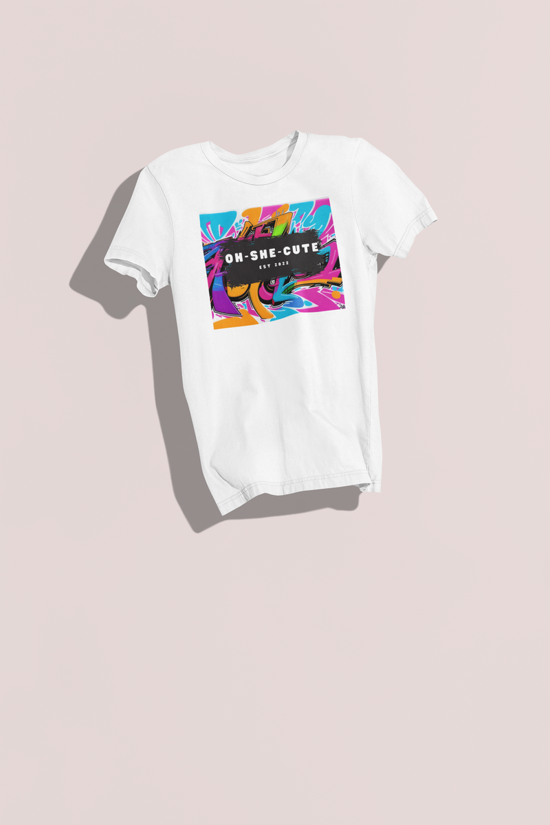 Oh-She-Cute Living in Color Tee