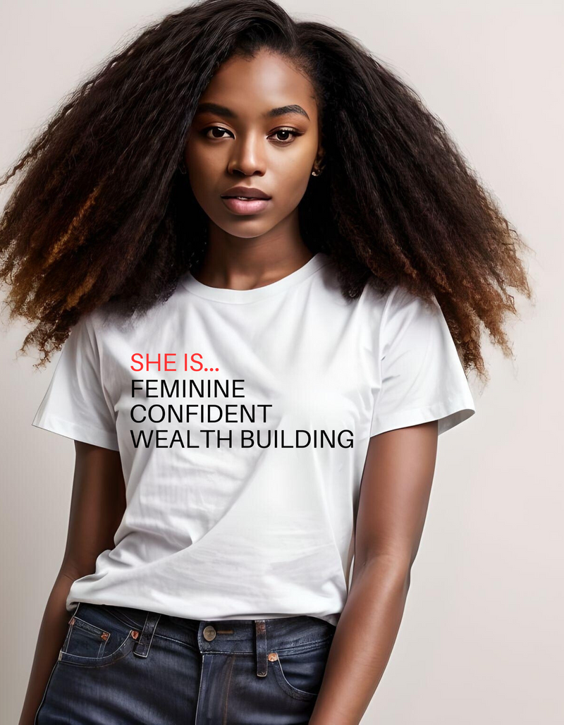 She is... Feminine Confident Wealth Building